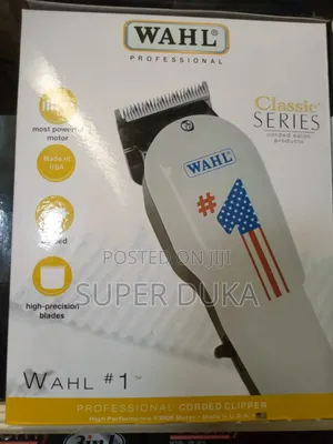 Wahl #1 Professional Corded Clipper.Made in USA.Harsh # 1
