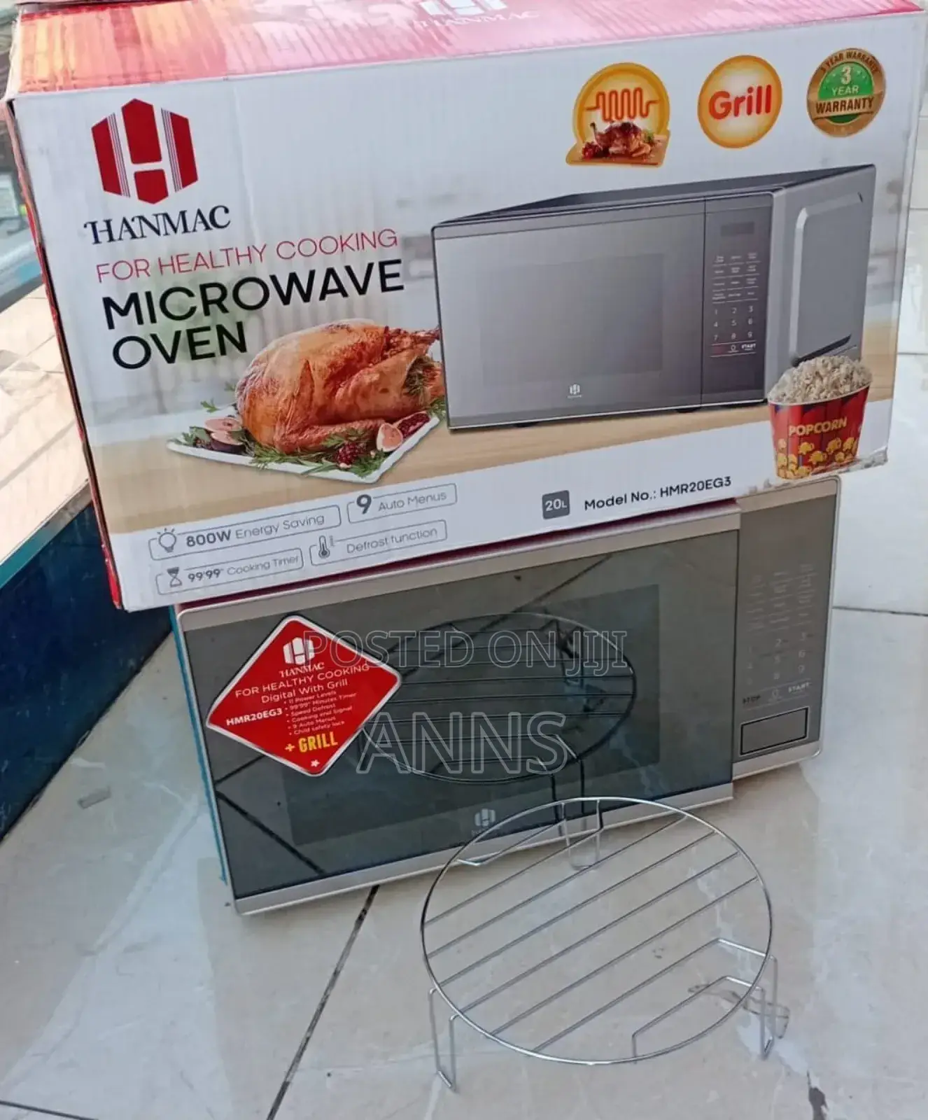 20litres Hanmac Digital Microwave With Grill