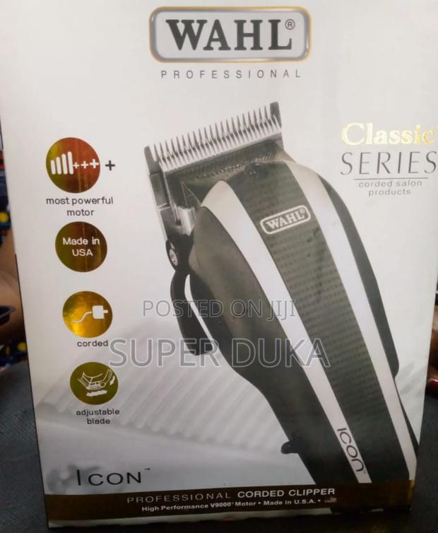 Original Wahl Icon.Heavy Duty Black Series USA Clipper.
