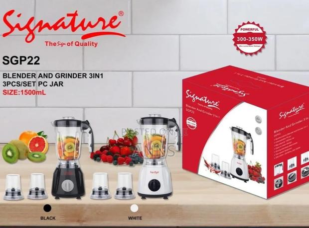 Signature 3 in 1 Exceptional Blender