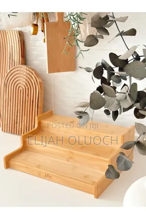 30x23x11cm 3 Step Bamboo Organizer