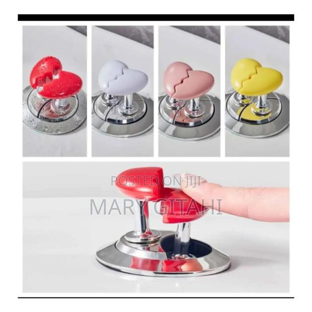 Broken Heart Shape Toilet Press