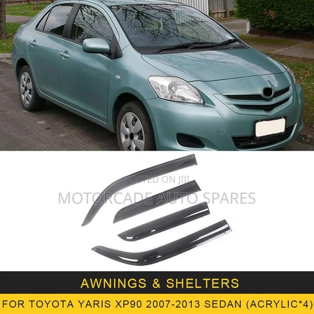 Toyota Belta Window Visors Set - main view