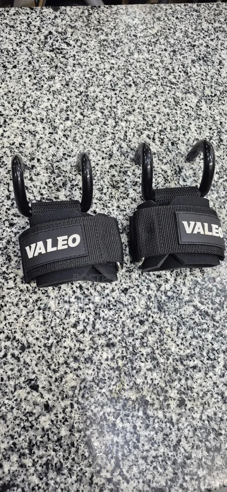 Deadlift Hooks Heavy Duty Use With Padded Wrist Support