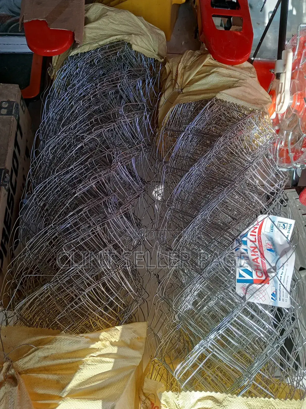Galvanized Chain Link/ Fence Craft.
