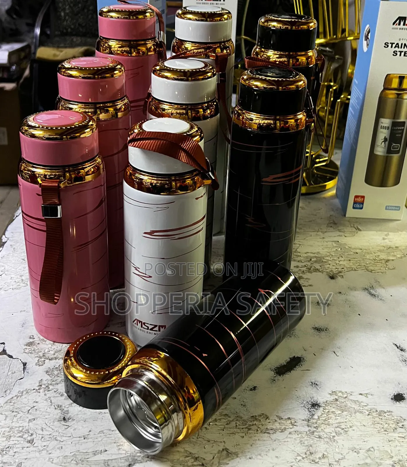 Marble Vacuum Flask