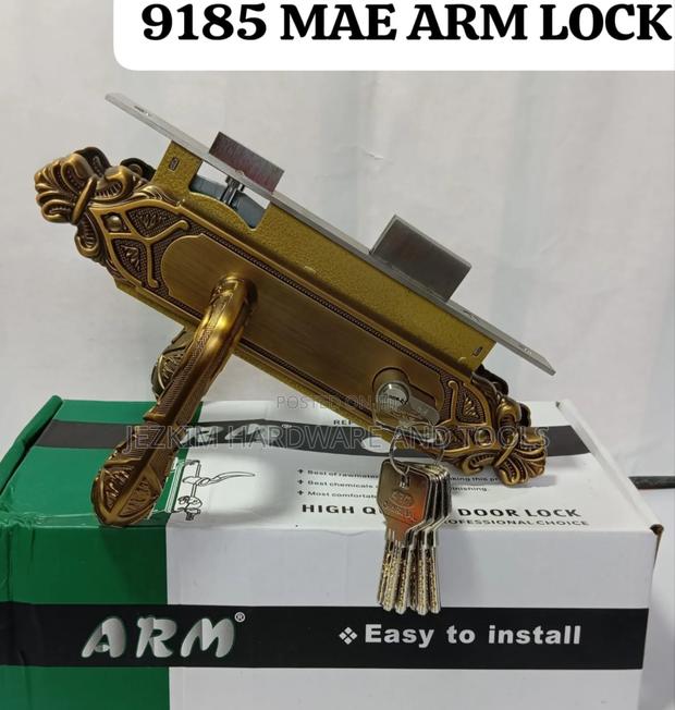 Steel Door Lock - main view