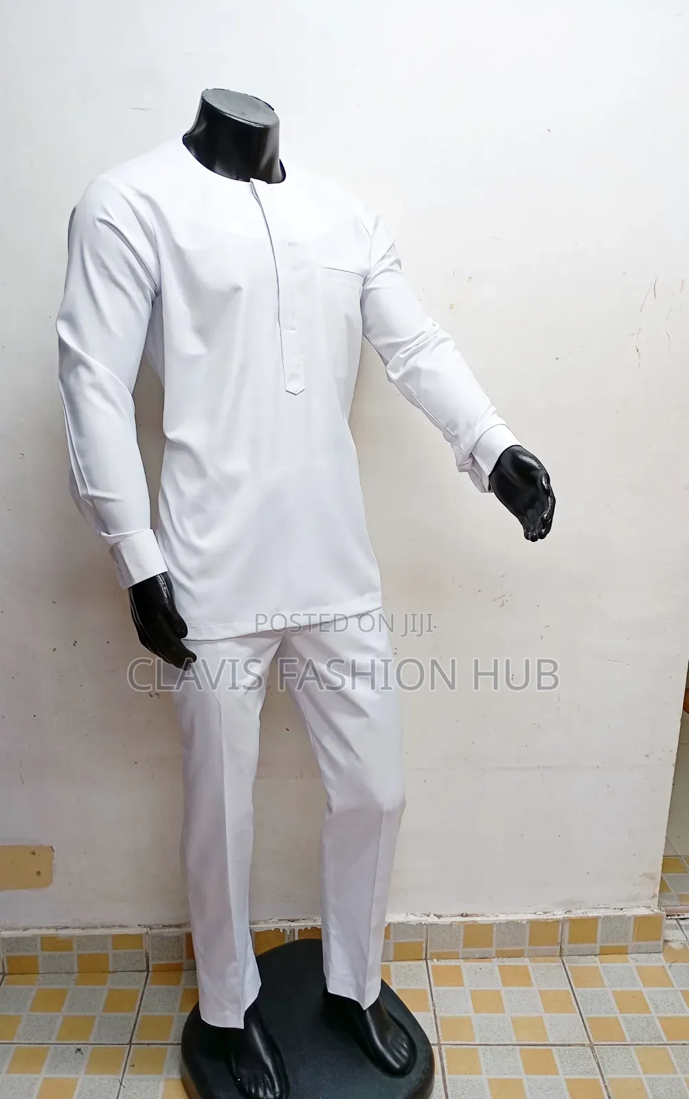 Nigerian Agbada Set Shirt, Trousers, Outer Cover