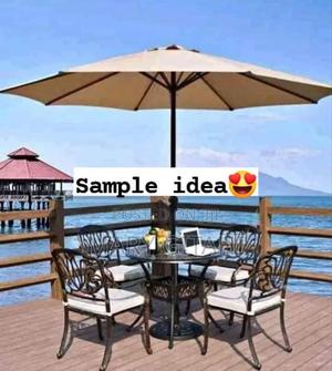 2.7M Parasol Replaceable Cloth Garden Umbrella _ - main view