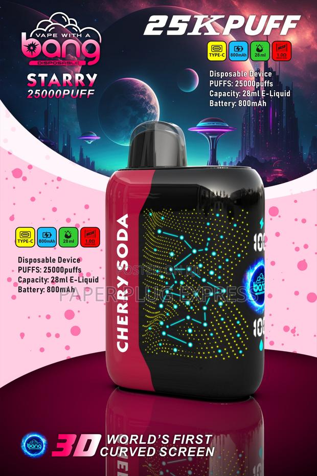 Bang Starry Galaxy 25000: Puffs Disposable Vape Pod - thumbnail 4