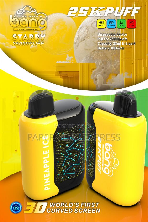 Bang Starry Galaxy 25000: Puffs Disposable Vape Pod - thumbnail 7