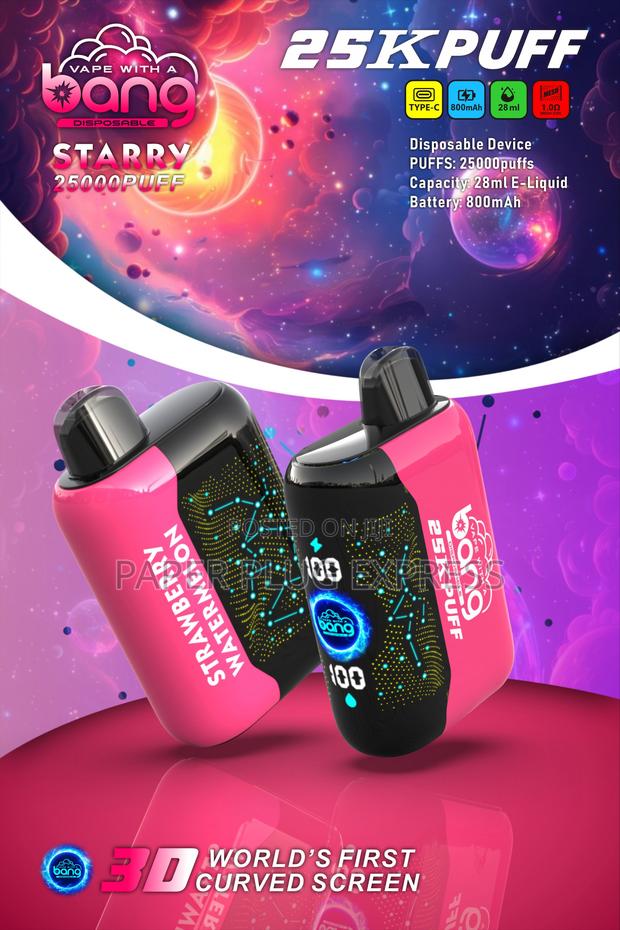 Bang Starry Galaxy 25000: Puffs Disposable Vape Pod - thumbnail 10