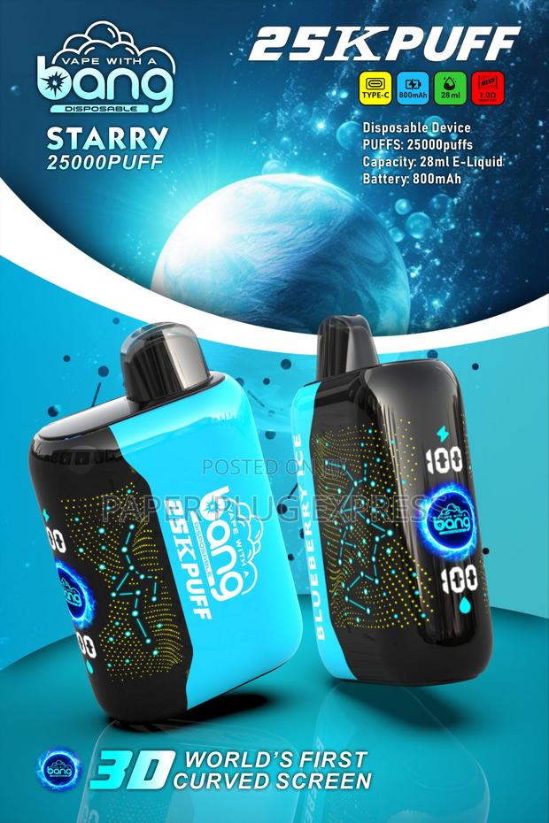 Bang Starry Galaxy 25000: Puffs Disposable Vape Pod - thumbnail 11