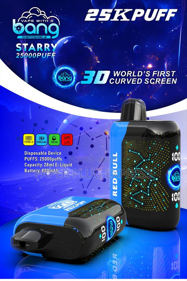 Bang Starry Galaxy 25000: Puffs Disposable Vape Pod - thumbnail 12