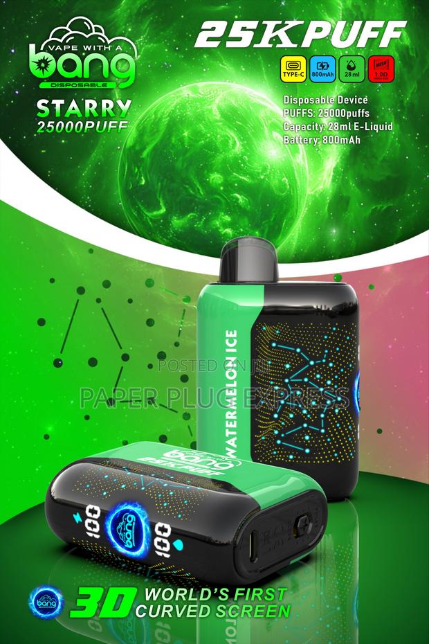 Bang Starry Galaxy 25000: Puffs Disposable Vape Pod - thumbnail 13
