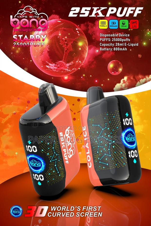 Bang Starry Galaxy 25000: Puffs Disposable Vape Pod - thumbnail 15