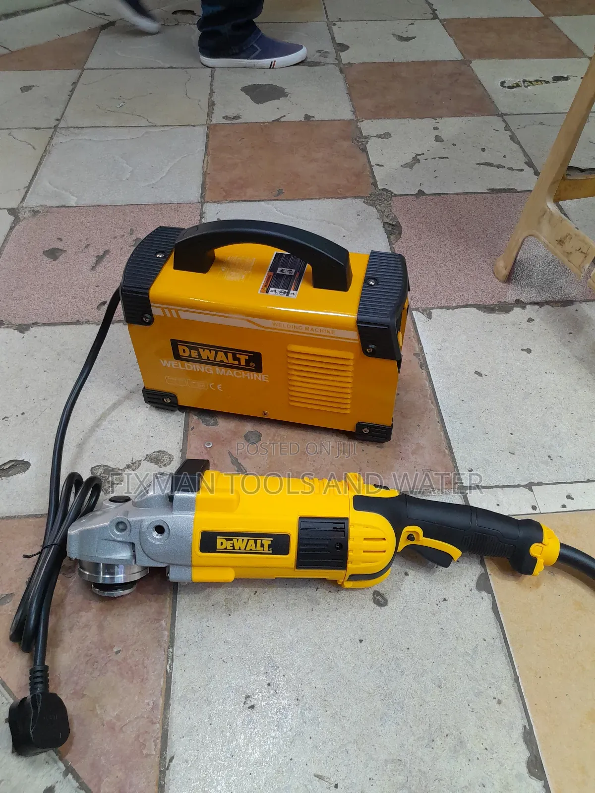 Welding Combo Grider9" 2600w + Welding Machine 500 Amps