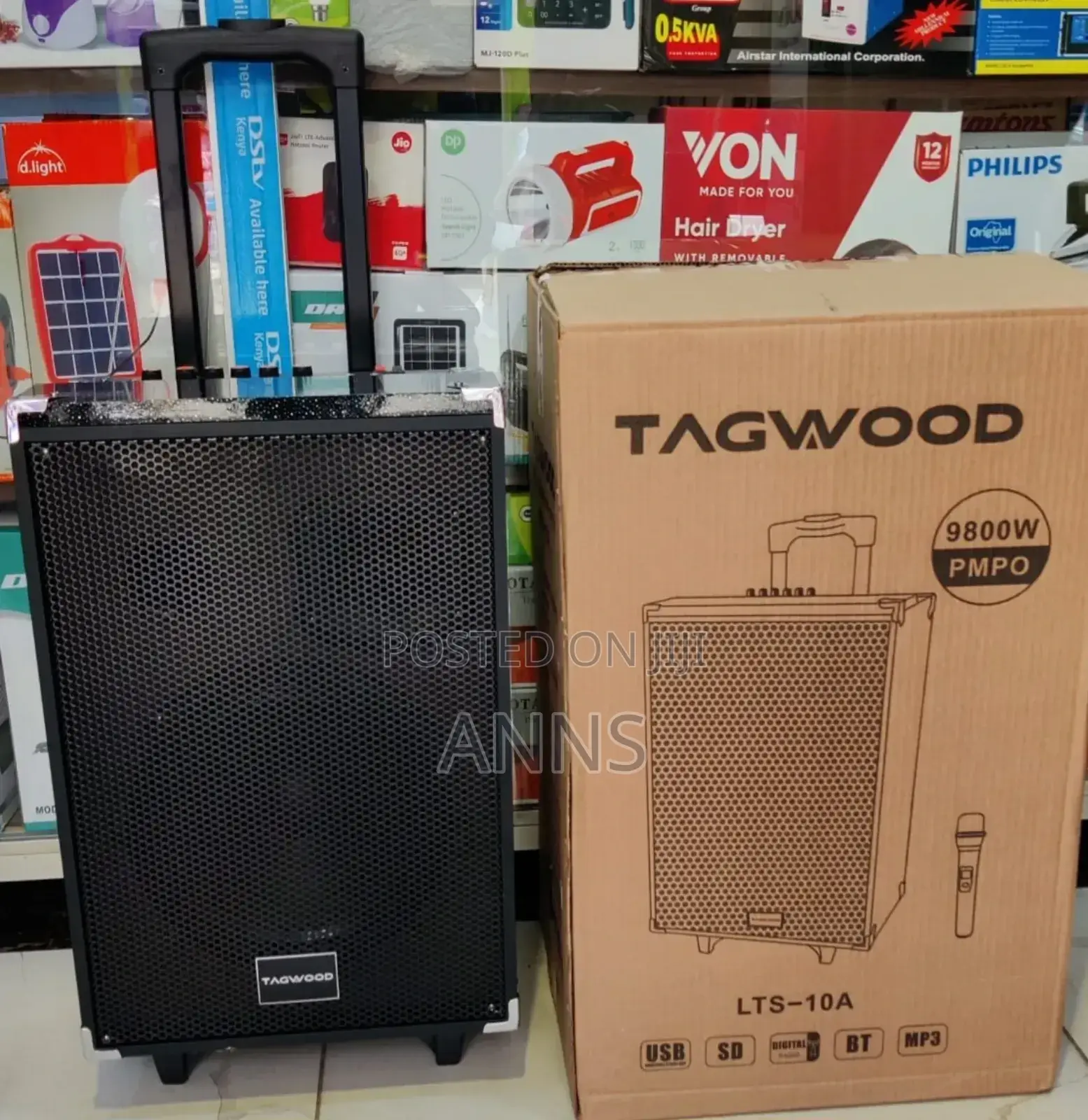 Tagwood 10" Speaker System ~ 9800 Watts