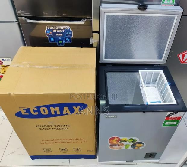 Ecomax 109 Litres ~ Silver Energy Conserving Deep Freezer