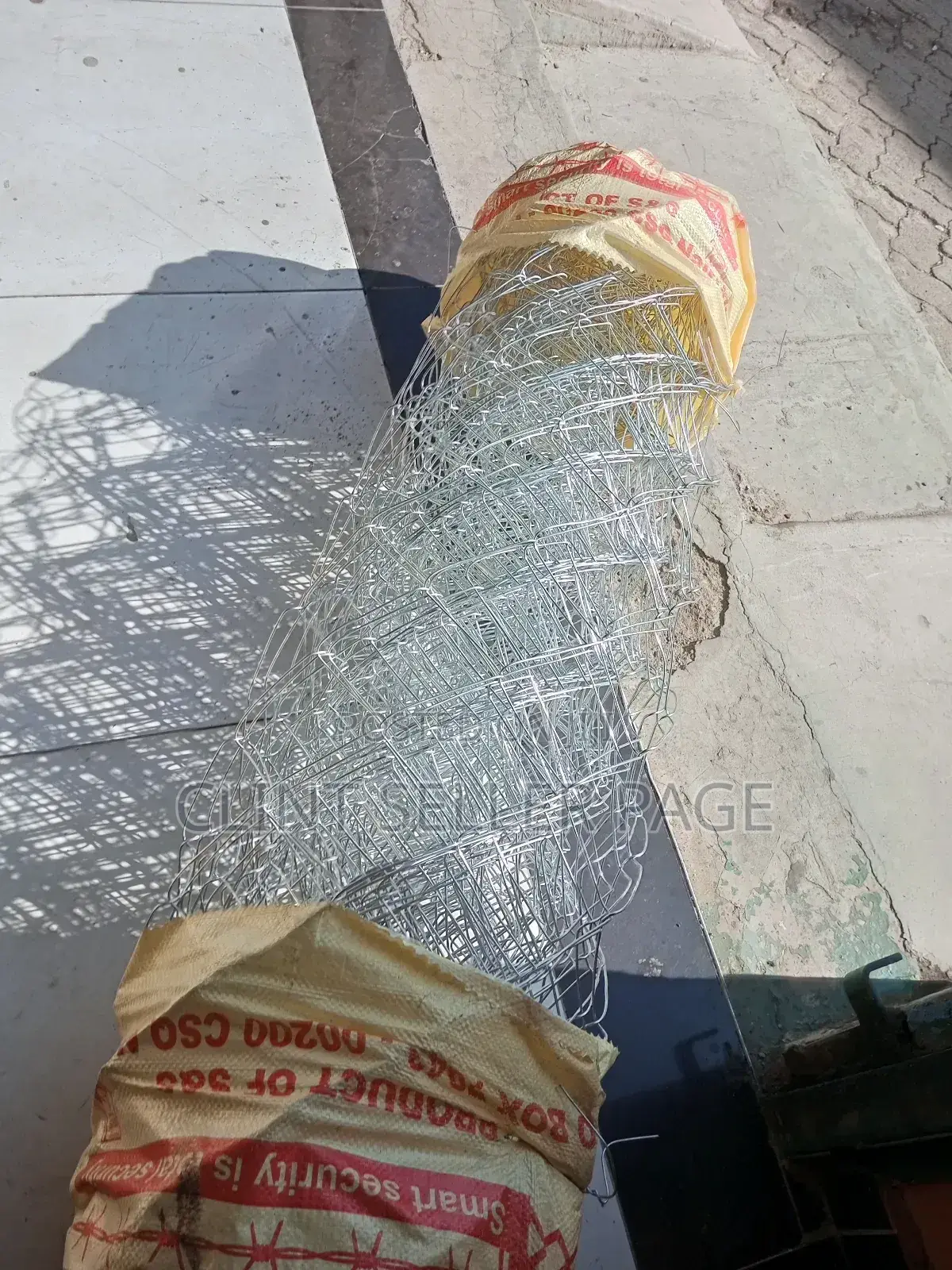 Galvanized Chain Link/ Chain Scape.