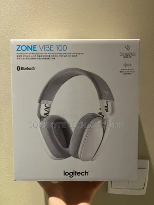 Logitech Zone Vibe 100 Over the Ear Wireless Headphones