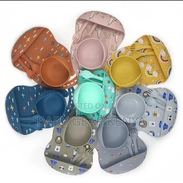 Baby /Toddler Silicone Feeding Set