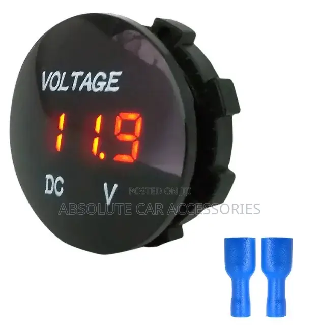 Round Voltage Display
