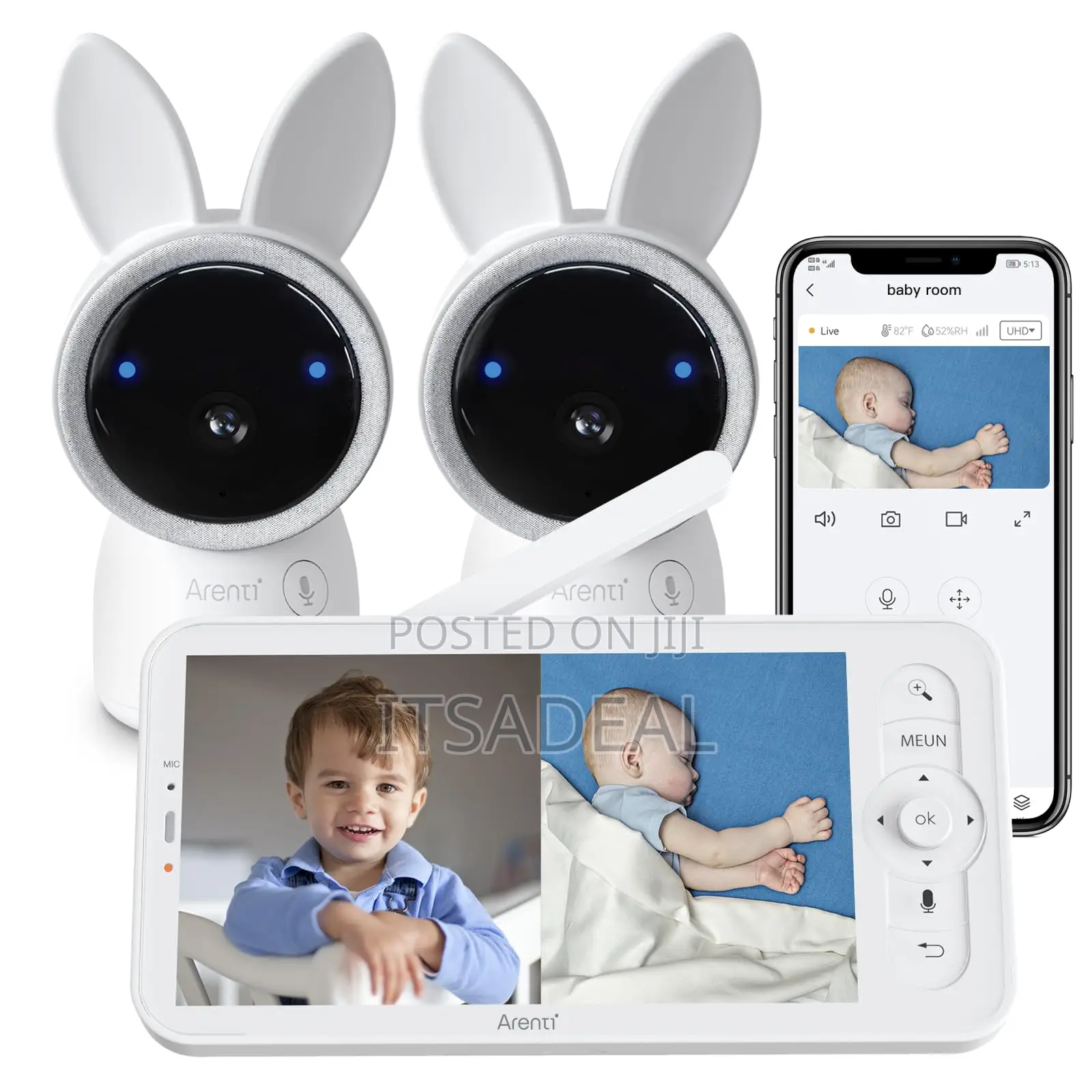 Wifi Baby Monitor HD Double Bracket