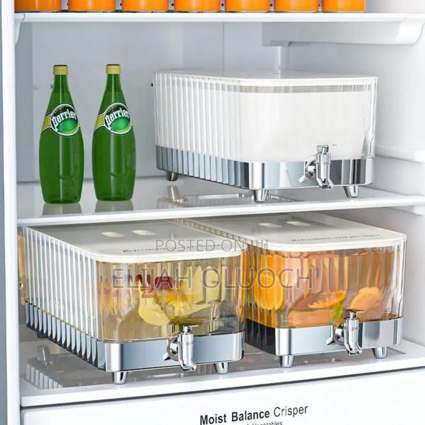 *Glass Beverage Dispenser With Clamp Lid - thumbnail 2