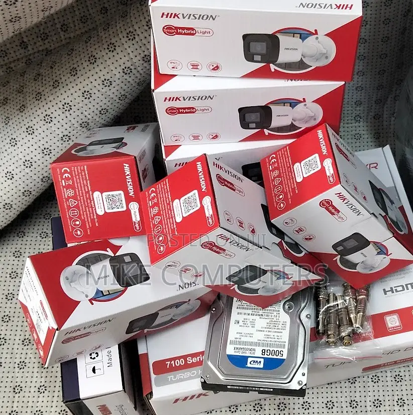 8 Channel Dvrcomplete KIT With Motions