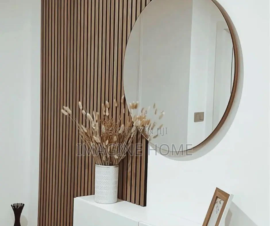 Bed Room Wall Decor With Fluted Wall Panels