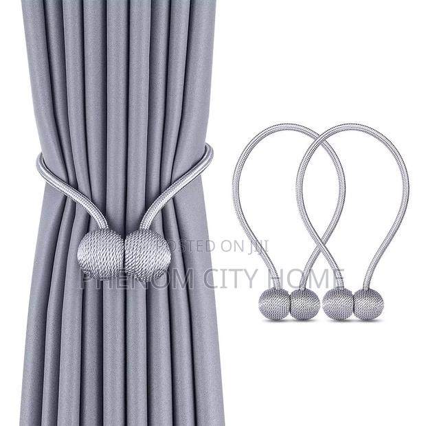 Gold Magnetic Curtain Holders Available