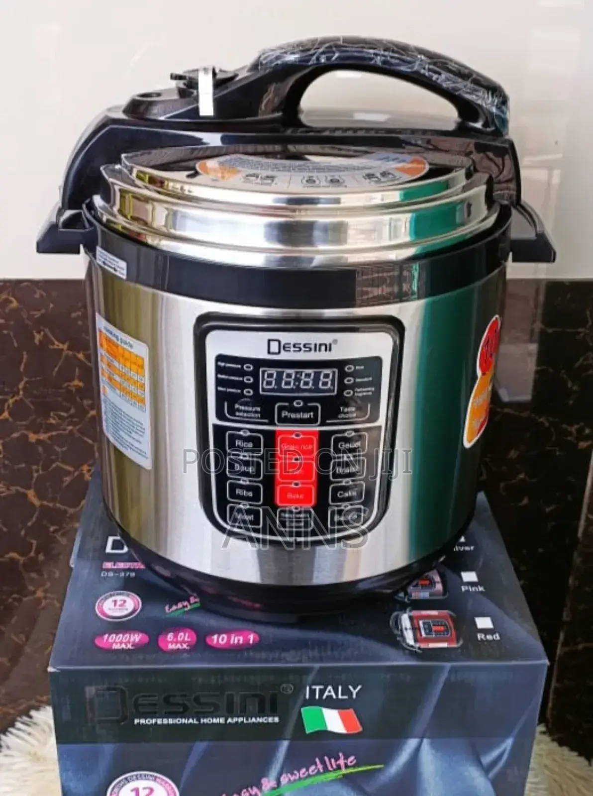 Dessini Digital 6L Electric Pressure Cooker