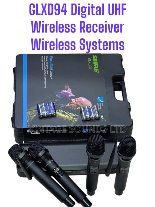 Shure Glxd94 Digital 4pcs Wireless Microphone System - thumbnail 2