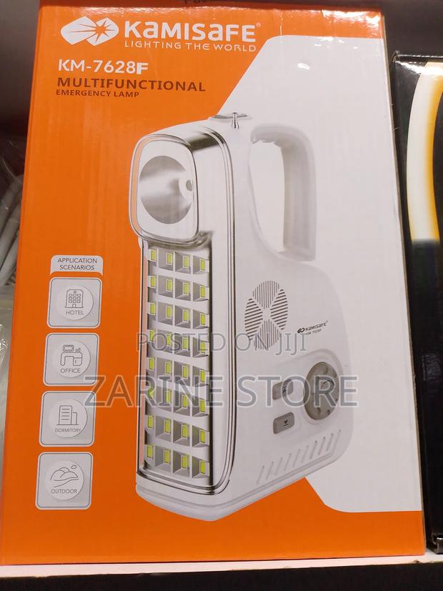 Multifunctional Emergency Kamisafe Lamp With FM Radio