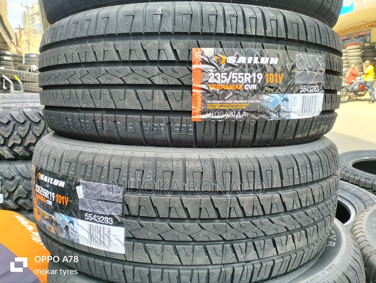 235/55r19 Sailun Tyre (Terramax CVR
