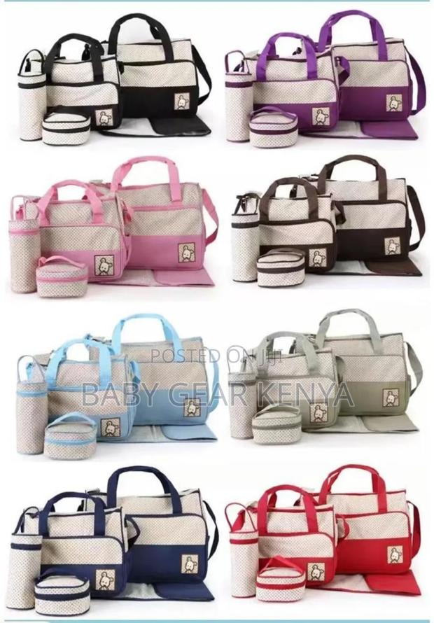 Diaper Bag*Polka Dot*5 in 1 - main view