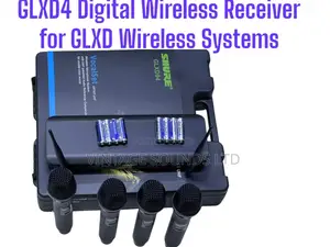 Shure Glxd94 -4pcs Digital Wireless Microphone Set