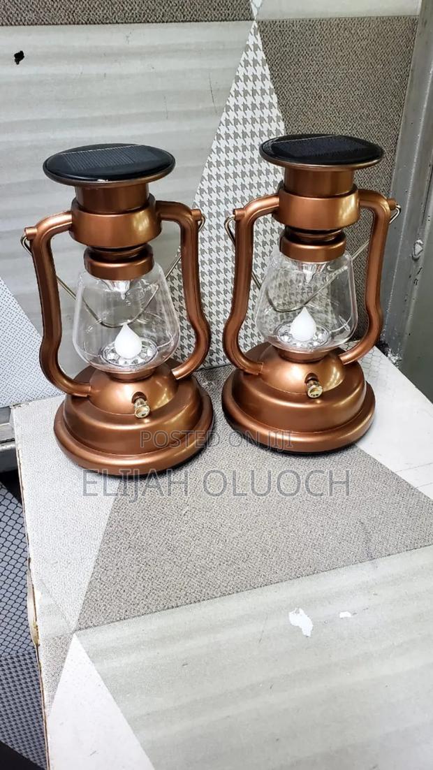 Vintage Portable Solar Lantern