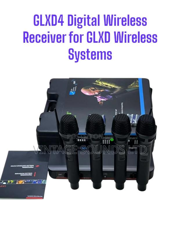 Shure Digital Wireless Microphone Glx94 4pcs Microphone Set - main view