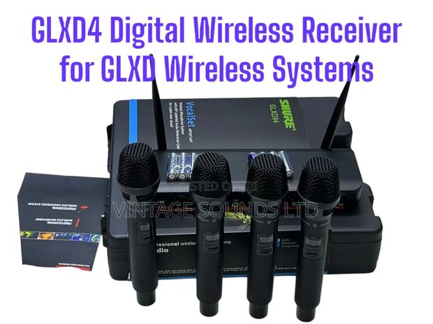 Shure Digital Wireless Microphone Glx94 4pcs Microphone Set - thumbnail 2
