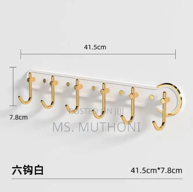 Lightweight Luxury Punch-Free Hook With Strong Adhesive