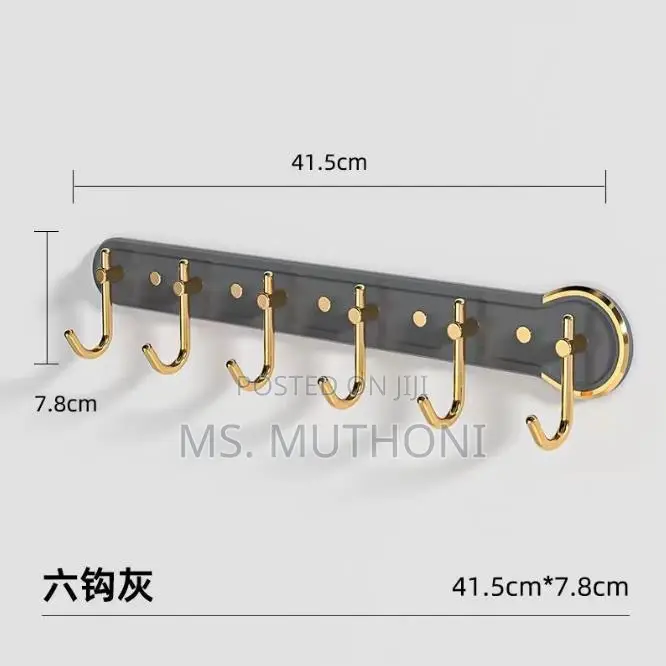 Lightweight Luxury Punch-Free Hook With Strong Adhesive