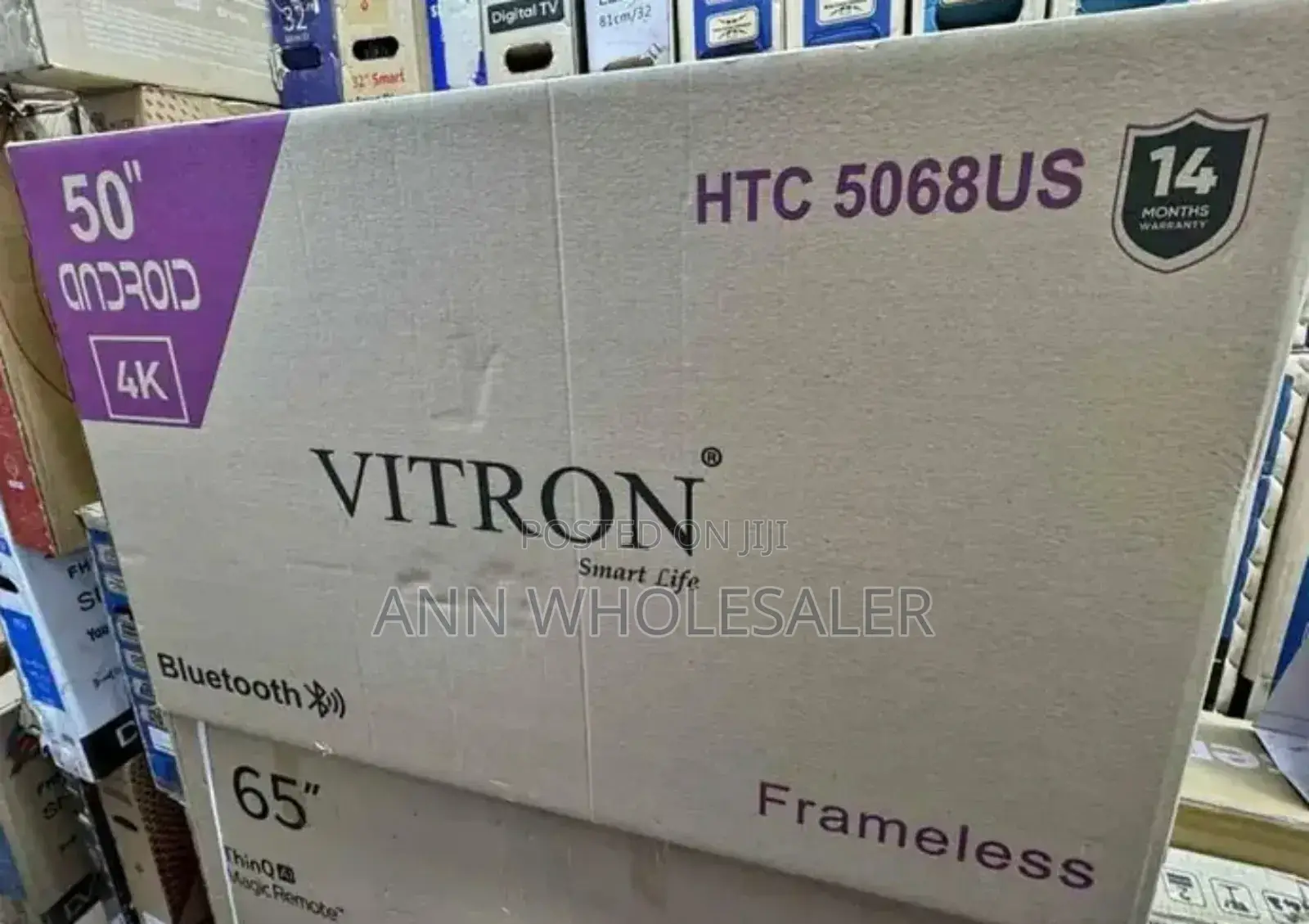 New Vitron 50 Inch Smart Android TV