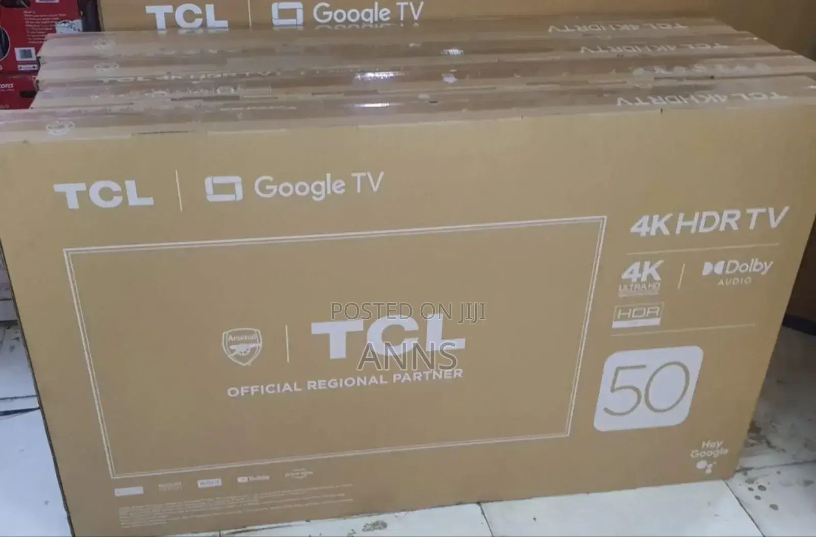 TCL 50 Inch P635 Frameless Television