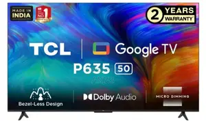TCL 50 Inch P635 Frameless Television