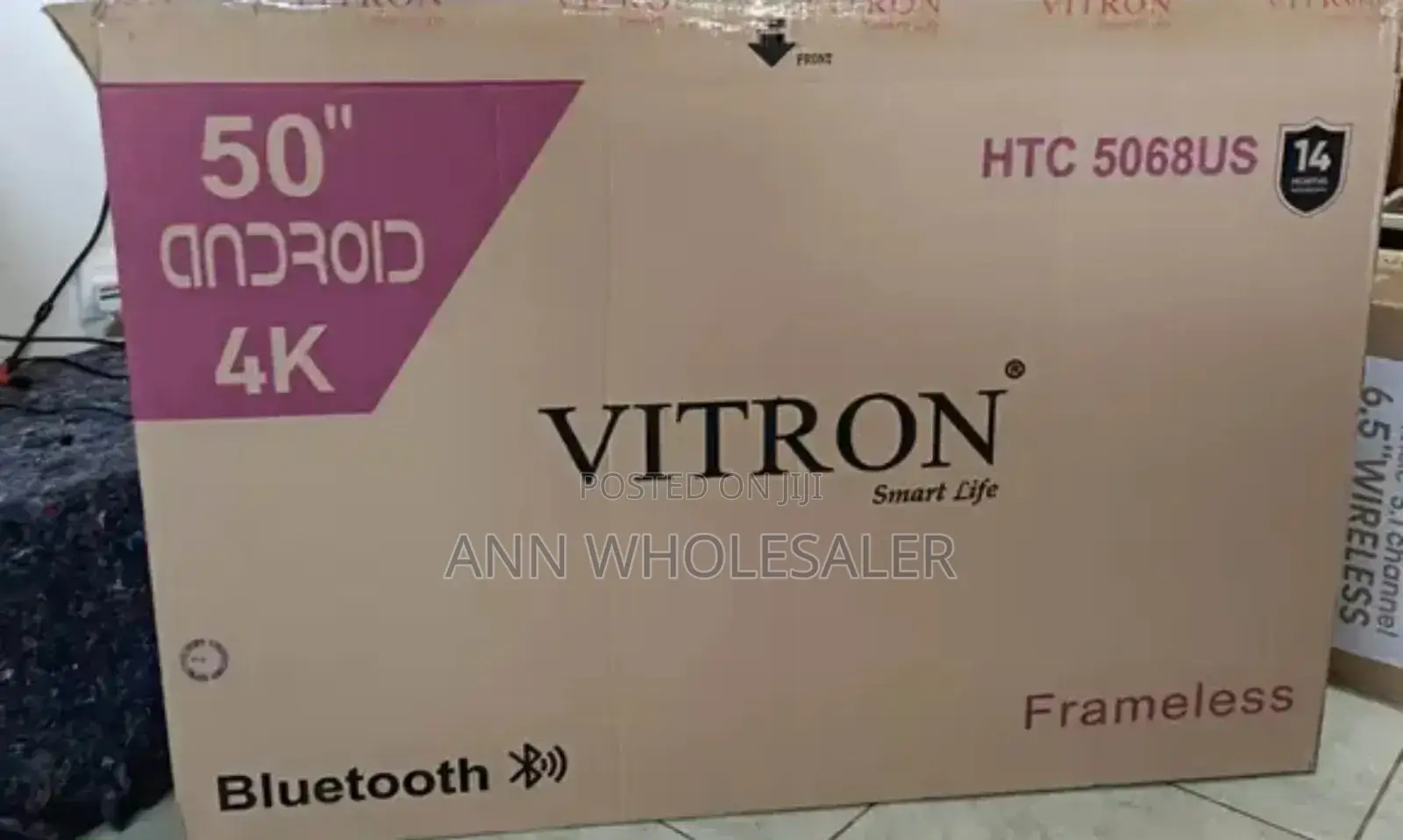 Vitron 50 Inch Android 4 K With Bluetooth B-1