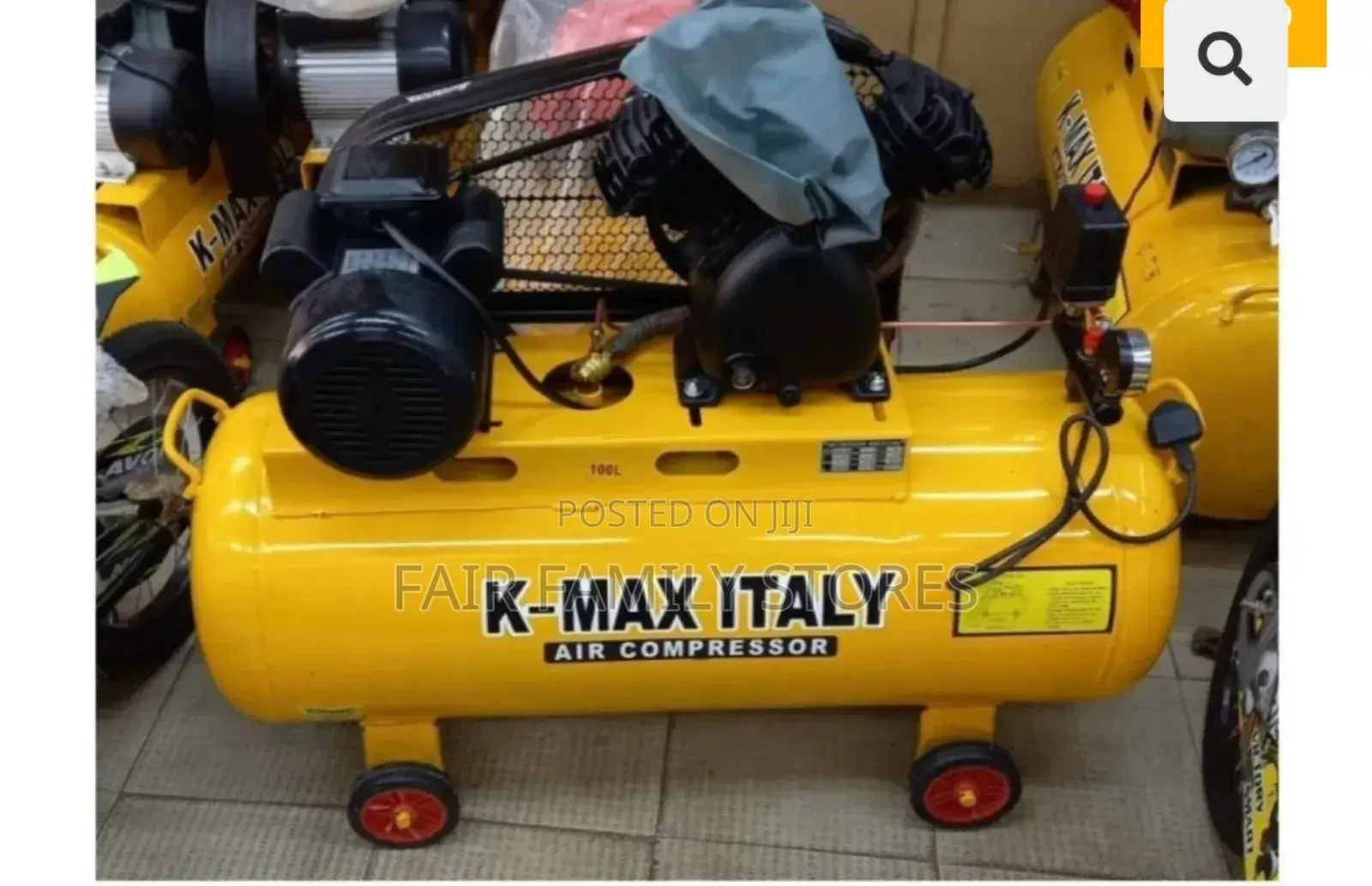 100L Electric Air Compressor 3hp 2piston