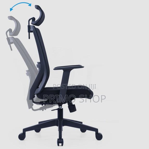 Orthopedic Seats; Ergonomic Ink Textile Task Chair - thumbnail 2