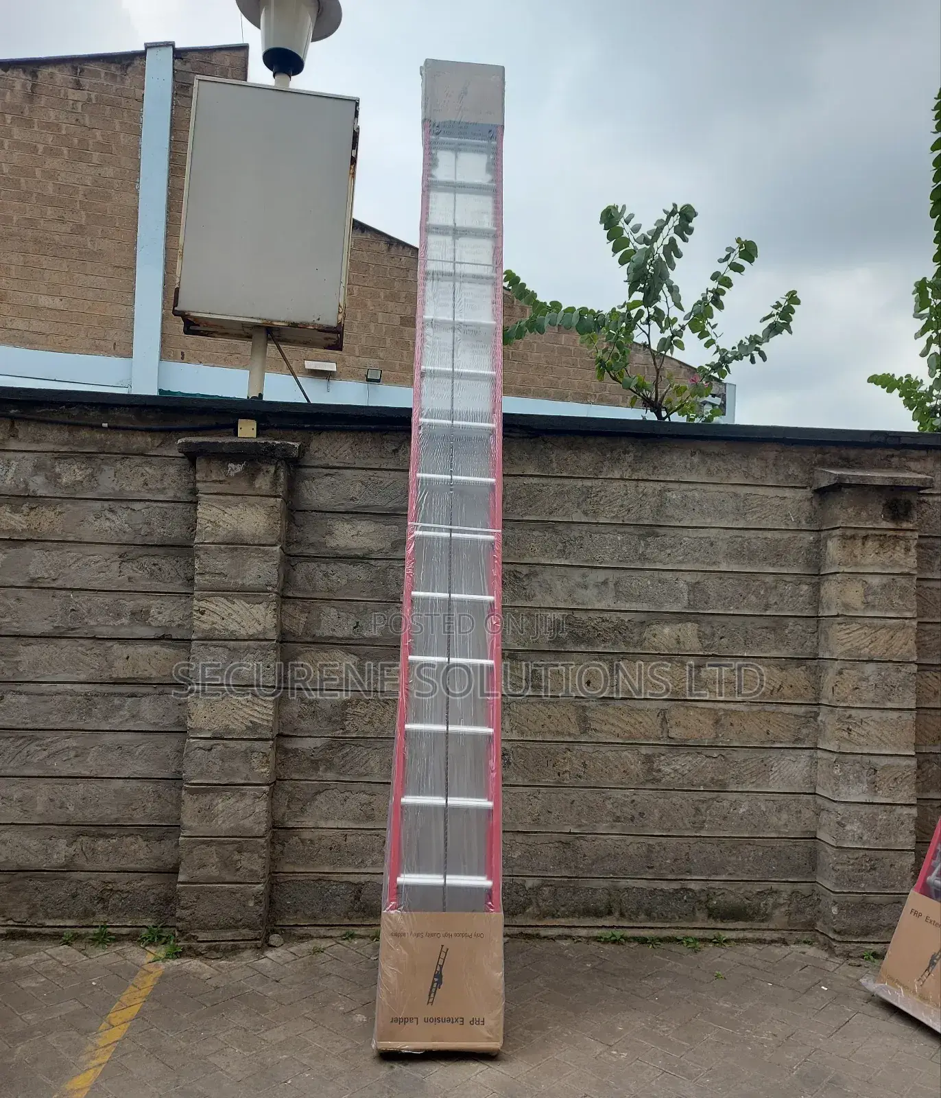2by16 Fiberglass Extension Ladder